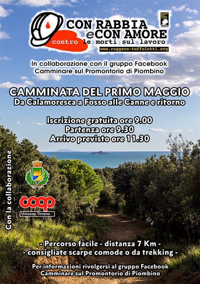 PRIMO MAGGIO 2016 a CALAMORESCA PIOMBINO