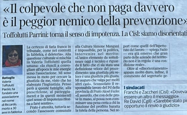 La certezza di farla franca  è il peggior nemico della prevenzione.