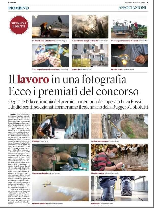 Il lavoro in un calendario, impressioni fotografiche per un futuro migliore