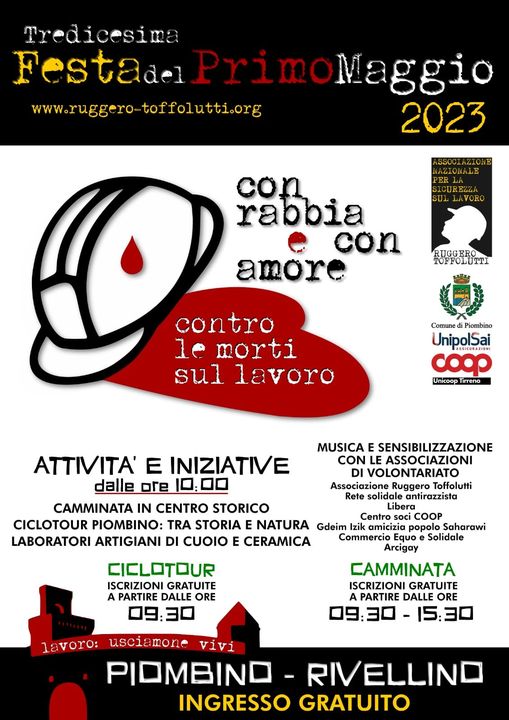 Primo Maggio 2023 al Rivellino: evento annullato causa maltempo