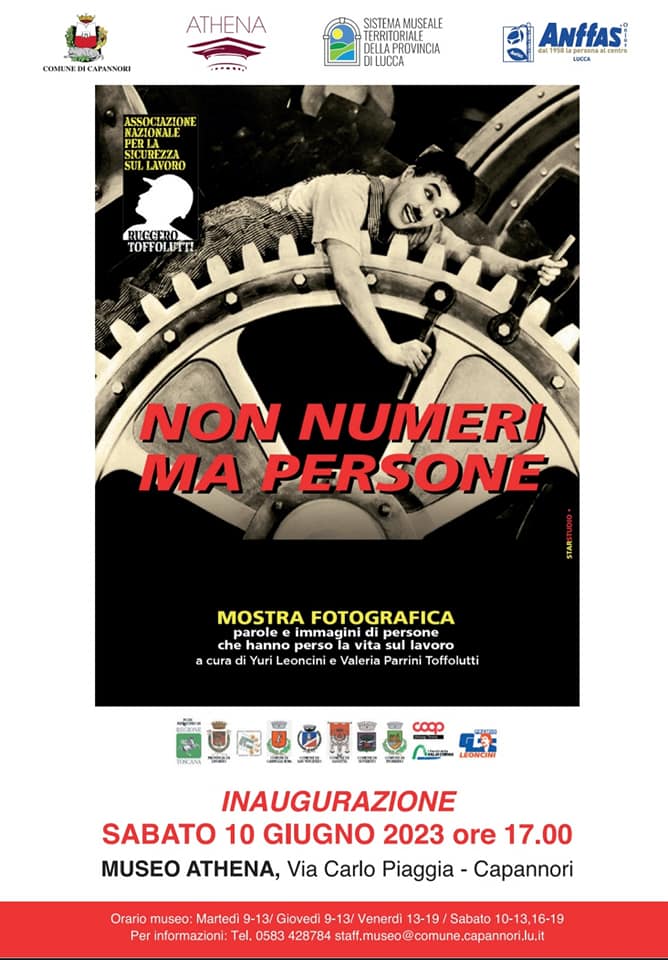 Mostra fotografica “Non numeri ma Persone” Allestimento n. 95 a Capannori